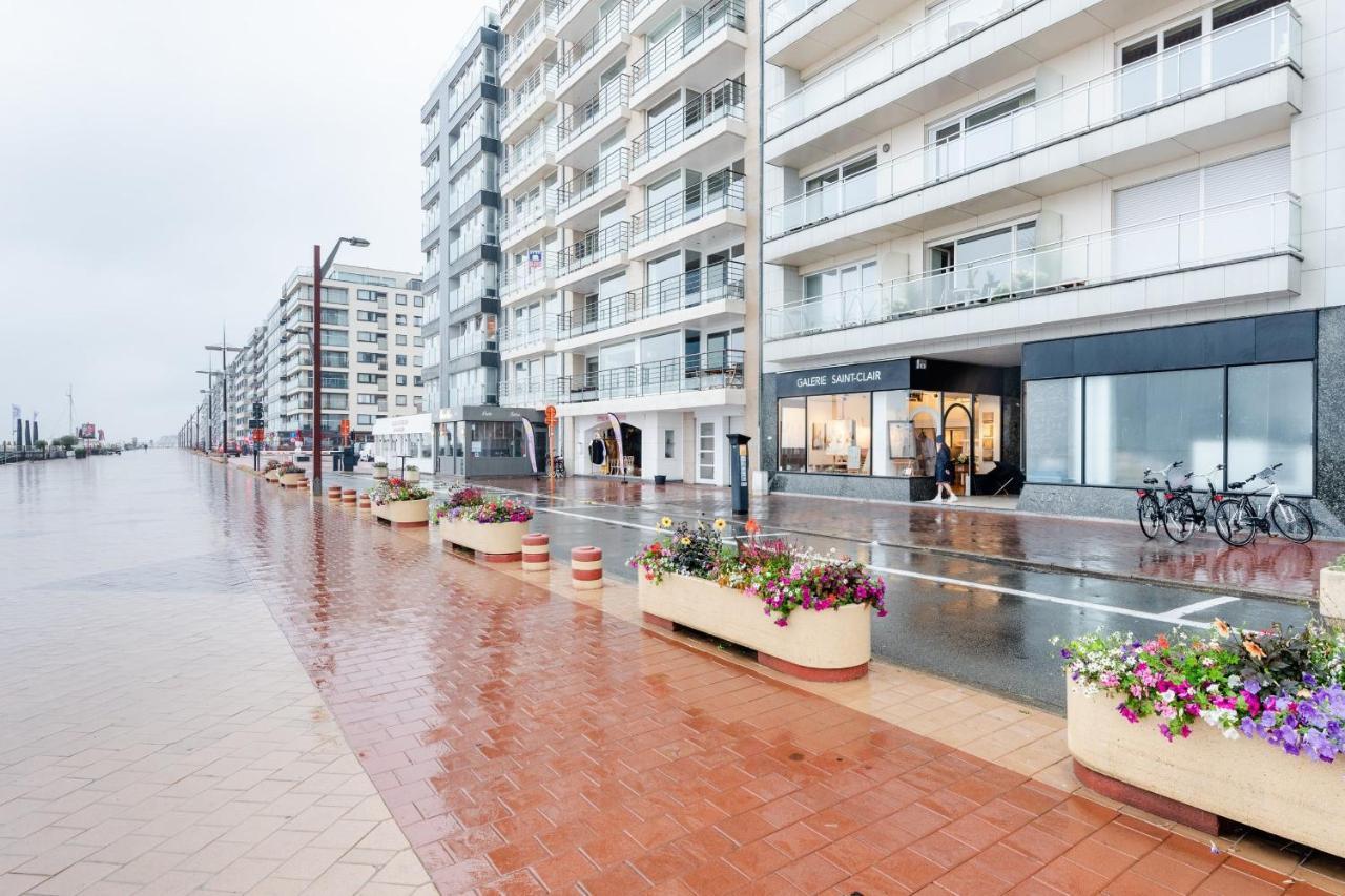 Luxueuze Suite Met Frontaal Zeezicht Knokke-Heist Ngoại thất bức ảnh