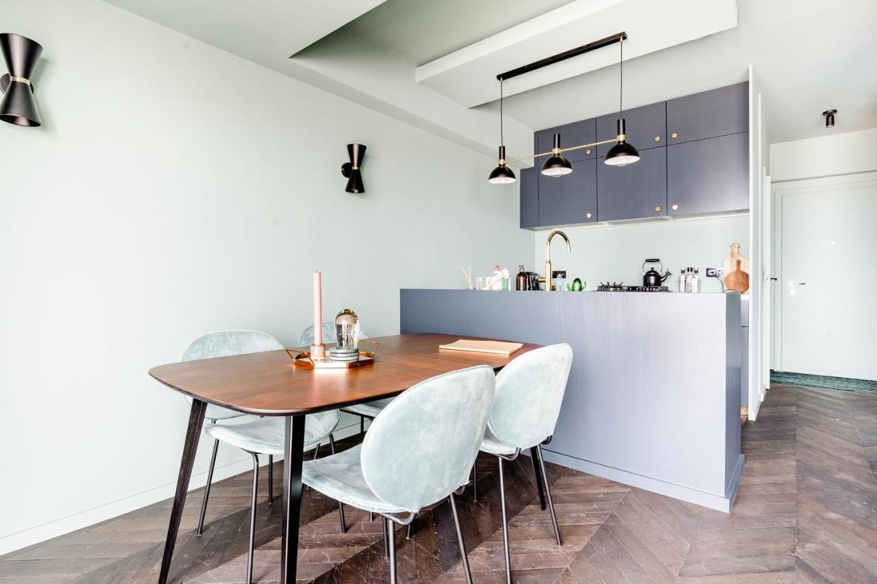 Luxueuze Suite Met Frontaal Zeezicht Knokke-Heist Ngoại thất bức ảnh
