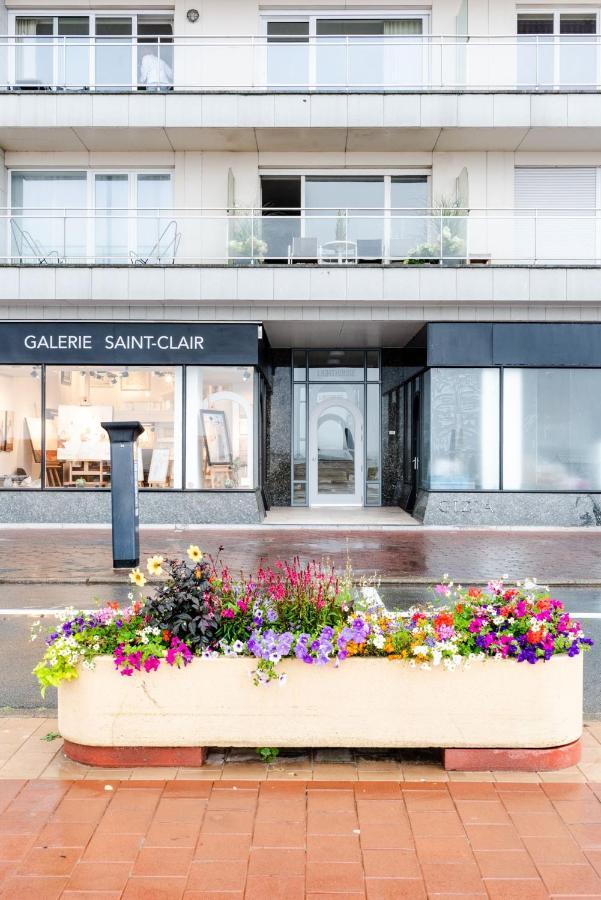 Luxueuze Suite Met Frontaal Zeezicht Knokke-Heist Ngoại thất bức ảnh